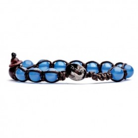 Tamashii BHS900 blue agate bracelet/18