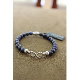 M.c. Sterling silver bracelet G2415