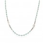 Amen collana girocollo verde collezione Rosari |  CROBT3