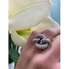 Unoaerre anello modello Grumette con zirconi | AG1301