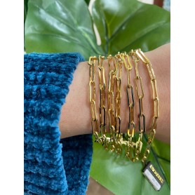 UnoAerre bracciale a 5 fili dorato | 1656