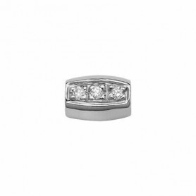 DonnaOro Elements Fortuna - Nugget in 18 kt White Gold and Diamonds | DCHF7856.001