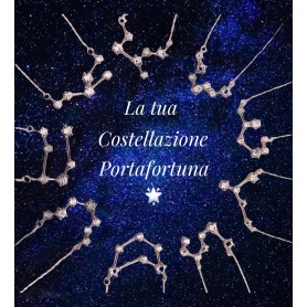Opera Argenti collana girocollo collezione Costellazione portafortuna | CO00