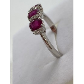 Fabio Neri anello da donna con Rubini collezione Trilogy | AY742A